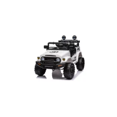 Auto Elettrica per Bambini Toyota Cruiser 12 V Bianca
