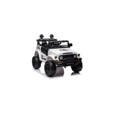 Auto Elettrica per Bambini Toyota Cruiser 12 V Bianca