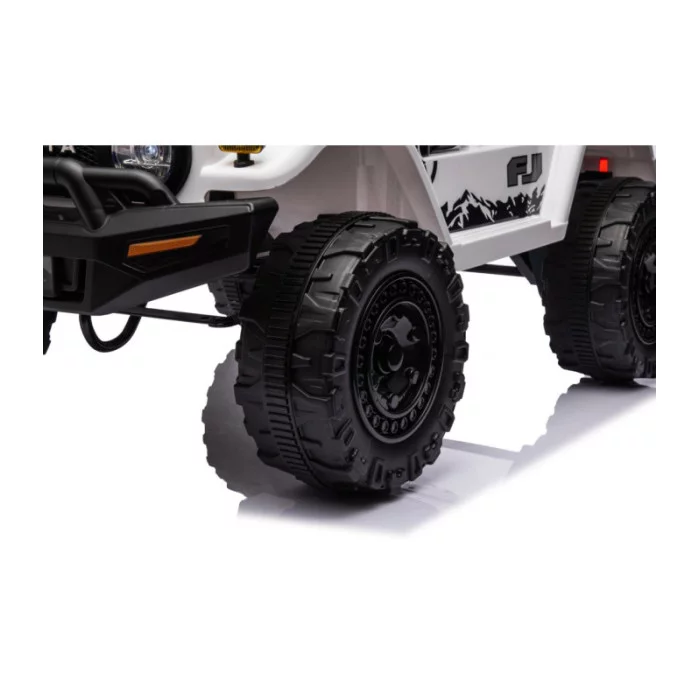 Auto Elettrica per Bambini Toyota Cruiser 12 V Bianca