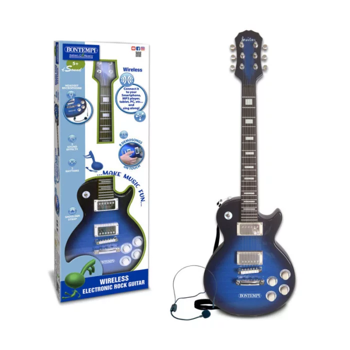 Chitarra elettronica con microfono 24 1410