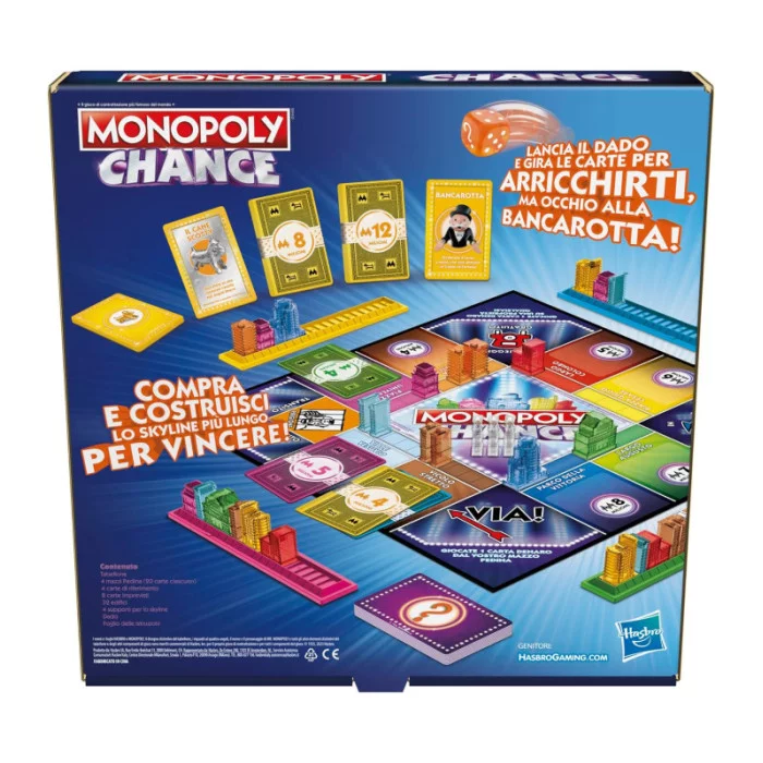 Gioco da tavolo Monopoly Chance