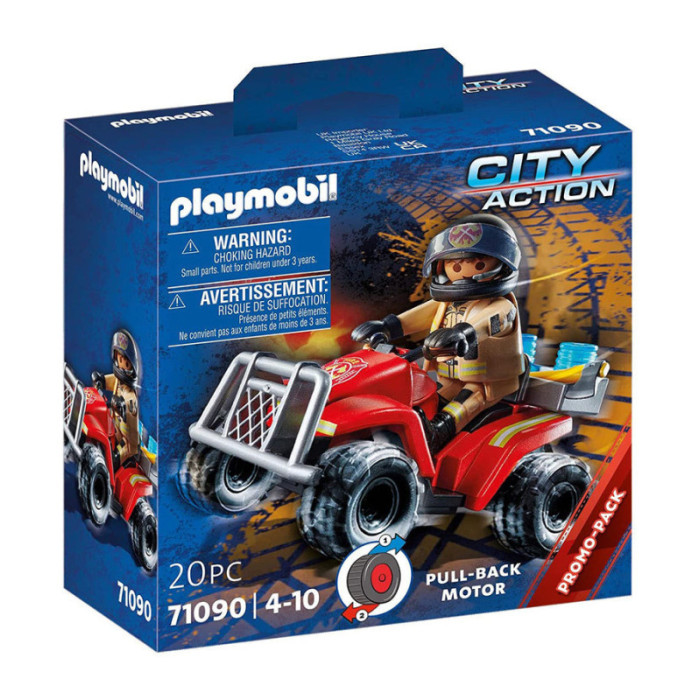 Playmobil 71090 Quad Vigile del Fuoco