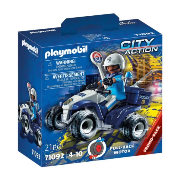 Playmobil 71092 Quad Polizia