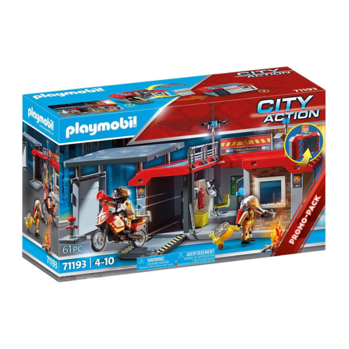 PLAYMOBIL City Action 71193 Stazione dei Vigili del Fuoco