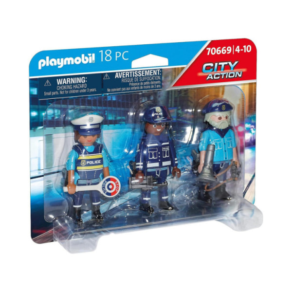 Playmobil City Action 70669 - Squadra di poliziotti