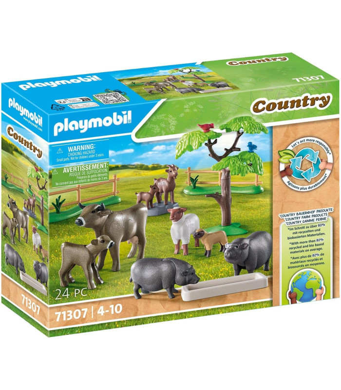 Playmobil Country 71307 Animali della fattoria