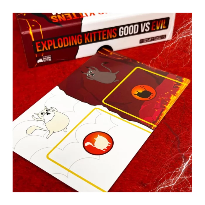 Gioco da Tavolo Exploding Kittens Good vs Evil Asmodee