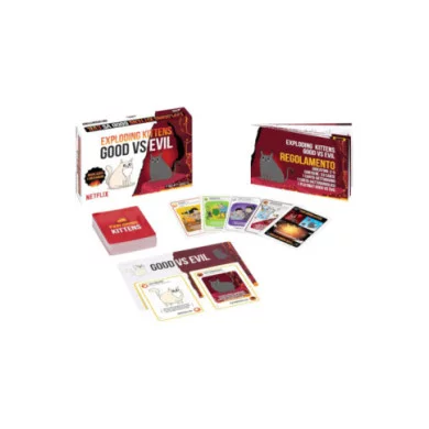 Gioco da Tavolo Exploding Kittens Good vs Evil Asmodee