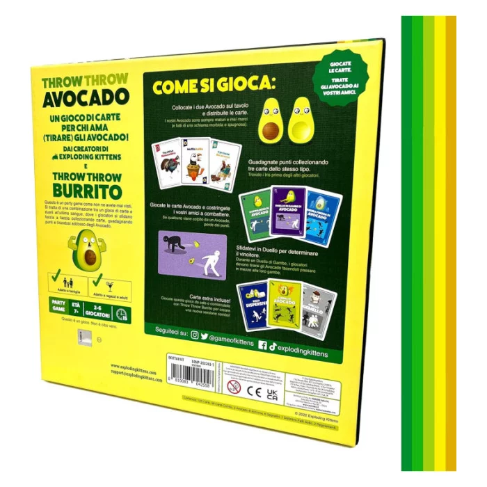 Gioco da Tavolo Throw Throw Avocado Asmodee
