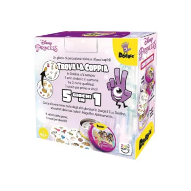 Gioco da Tavolo Dobble Disney Princess Asmodee
