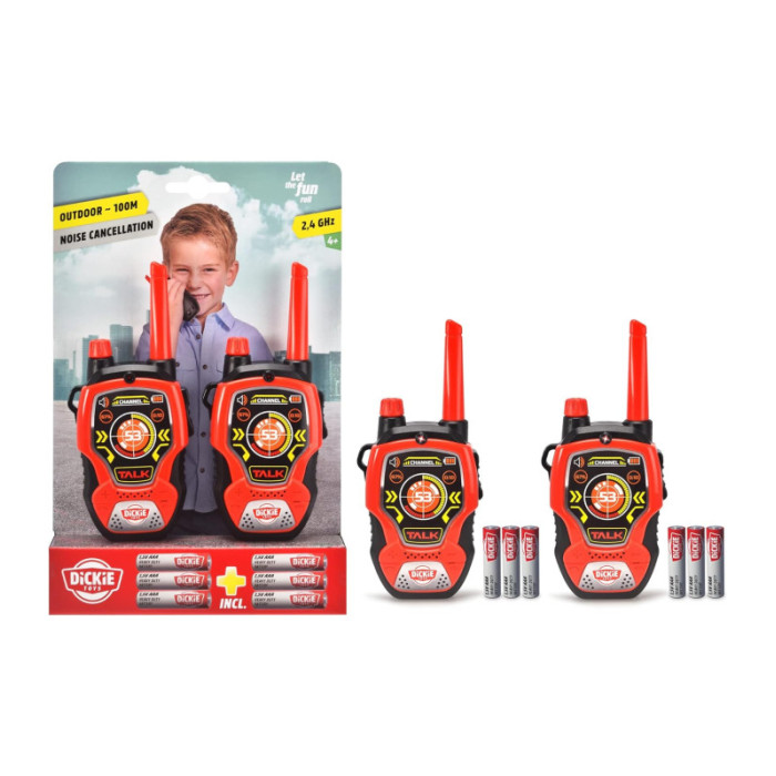 Walkie Talkie Fun per Bambini - Frequenza 2,4GHz, Portata 80m