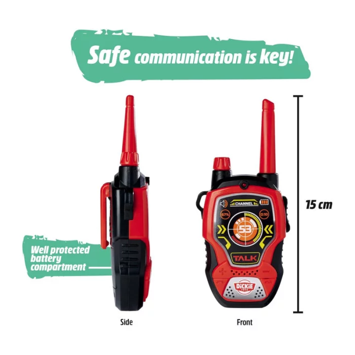 Walkie Talkie Fun per Bambini - Frequenza 2,4GHz, Portata 80m