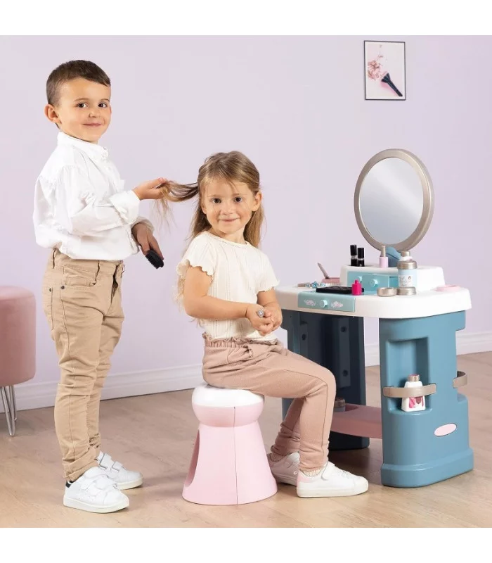 Smoby Frozen Vanity With Stool Disney Princess Specchiera Con