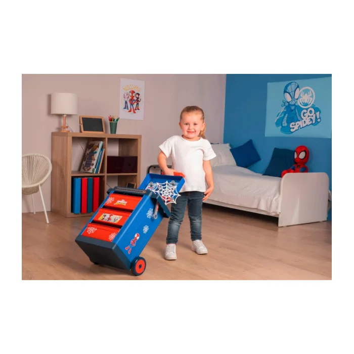 Spiderman Spidey Banco Lavoro Trolley