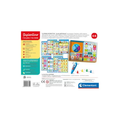 Sapientino Scuola Dell'Infanzia-Parole Logica E Prime Operazioni Clementoni 16749
