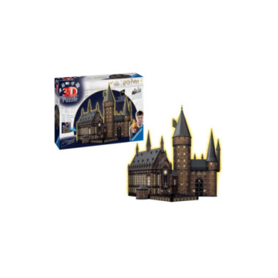 Puzzle 3d Harry Potter Hogwarts Castle: Great Hall Night Edition Ravensburger