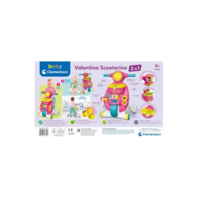 Valentina Scooterina Primi Passi 2 in 1 Clementoni 17851