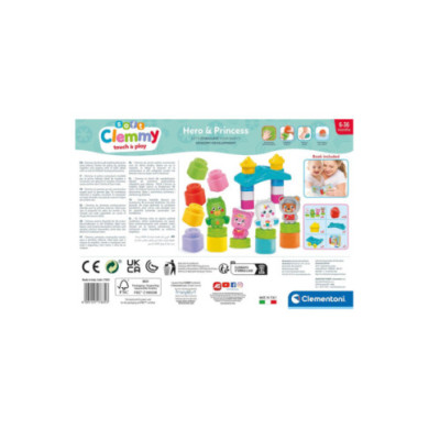 Soft Clemmy  Baby Hero & Princess Set Clementoni 17835