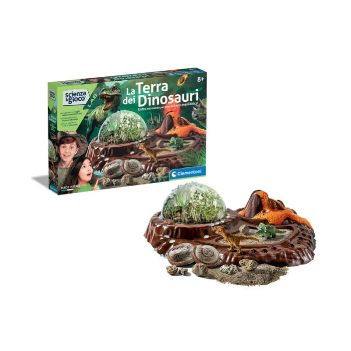 Scienza e Gioco La terra dei dinosauri Dino World Clementoni 19340