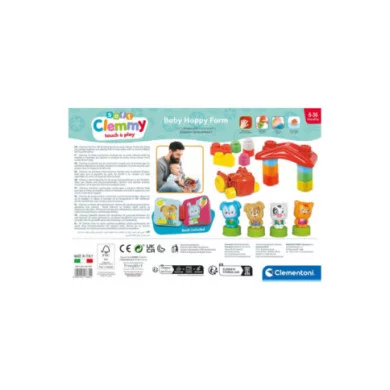 Soft Clemmy Baby Happy Farm Clementoni 17884