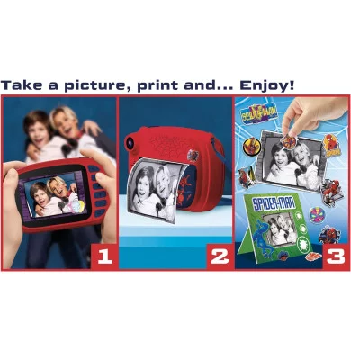 Spider-Man Print Cam Hi-Tech Lisciani Giochi