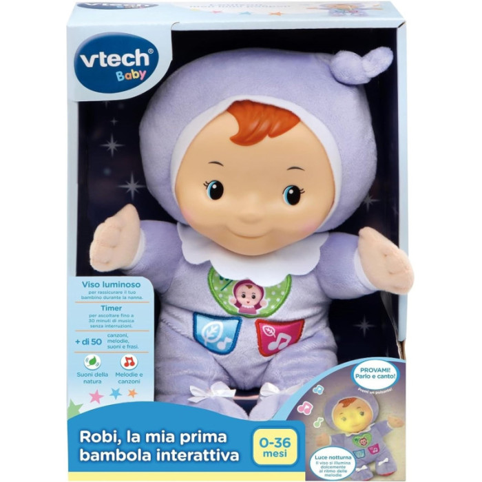 Robi la Mia Prima Bambola Interattiva Vtech