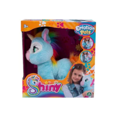 Emotion Pets Shiny Peluche Unicorno Giochi Preziosi