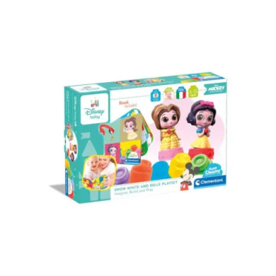 Soft Clemmy Disney Snow White & Belle Playset Clementoni 17843