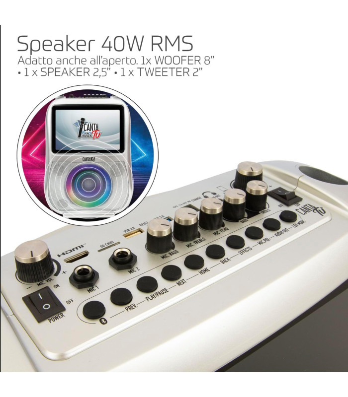 Canta Tu Karaoke Professionale 2023 Completo con Microfono