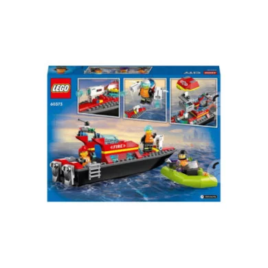 LEGO CITY 60373 La barca di salvataggio dei pompieri 60373