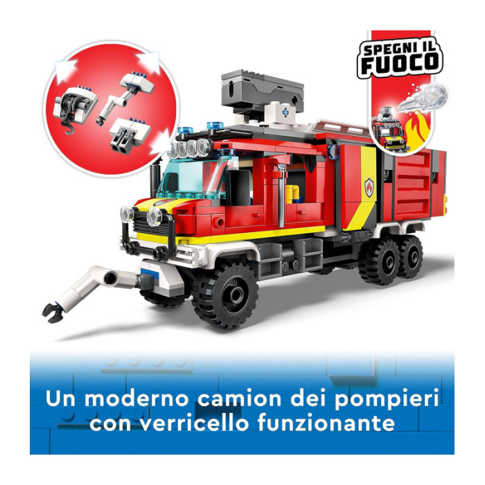 LEGO City Fire Autopompa Dei Vigili Del Fuoco 60374