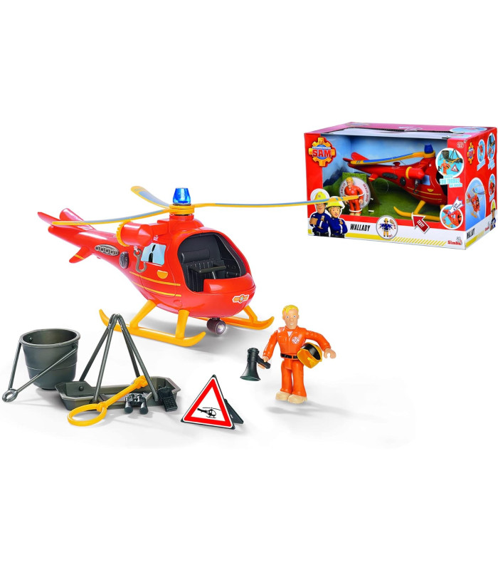 Elicottero Sam Il Pompiere Sam Il Pompiere Elicottero Wallaby Simba