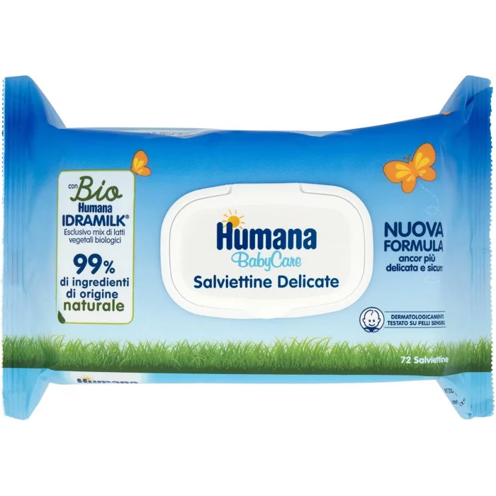 Salvietine Humana Neonato 12 Confezioni 864 salviettine