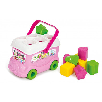 Minnie Bus Inserimento Forme Clementoni 14933