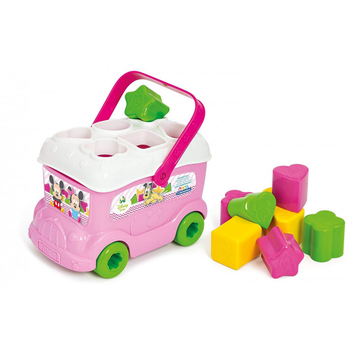 Minnie Bus Inserimento Forme Clementoni 14933
