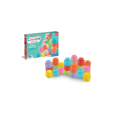 Soft Clemmy Confezione 20 Mattoncini Clementoni 17989