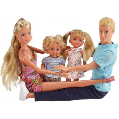 Bambola Steffi Love E La Sua Famiglia Simba