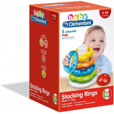 Anelli Impilabili del Bosco Allegro Clementoni 17103