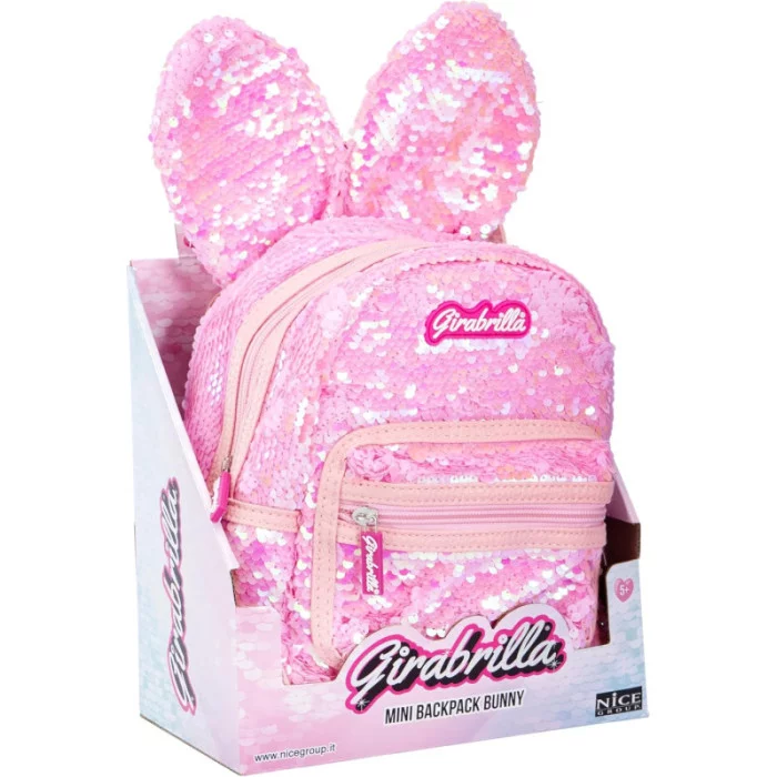 Girabrilla Bunny Backpack Rosa