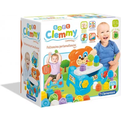 Baby Clemmy Poltroncina Porta Mattoncini Clementoni 17080