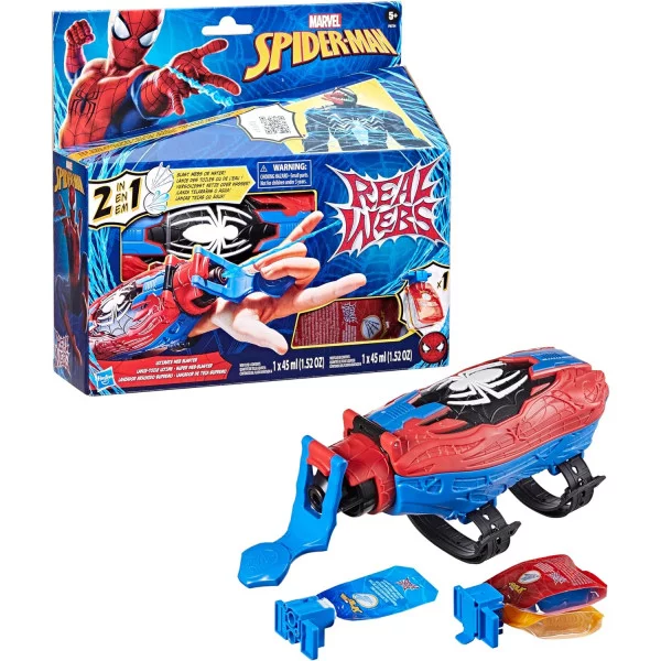 SpiderMan Guanto Spararagnatele Real Webs Hasbro