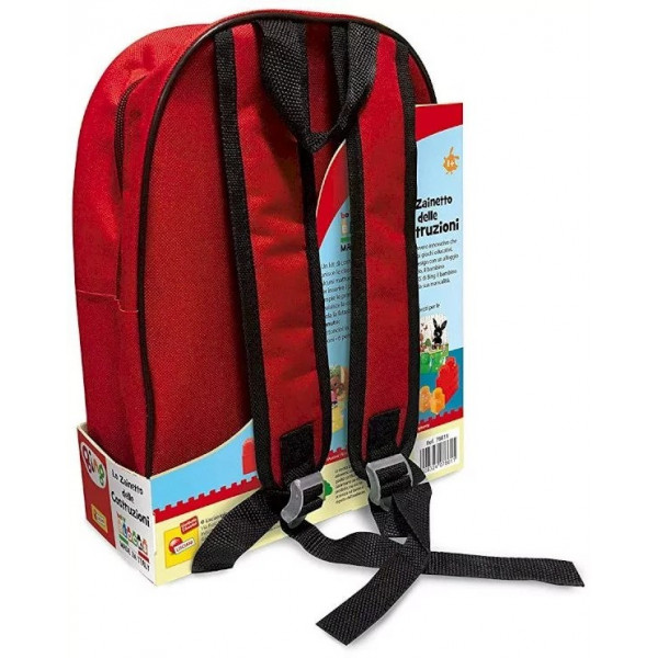 Zainetto delle Costruzioni di Bing Rosso Lisciani