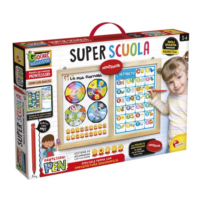 Montessori Super Scuola Lisciani Giochi