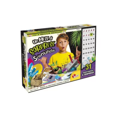 I'm a Genius Un Mese di sorprese scientifiche Boys Lisciani Giochi