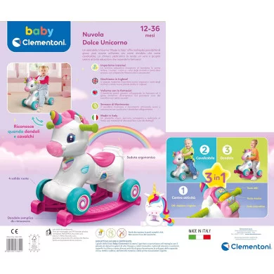 Nuvola Dolce Unicorno Clementoni 17855