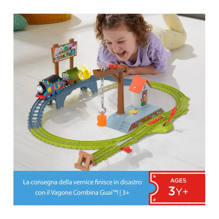 Il Trenino Thomas Pista Avventure a Colori