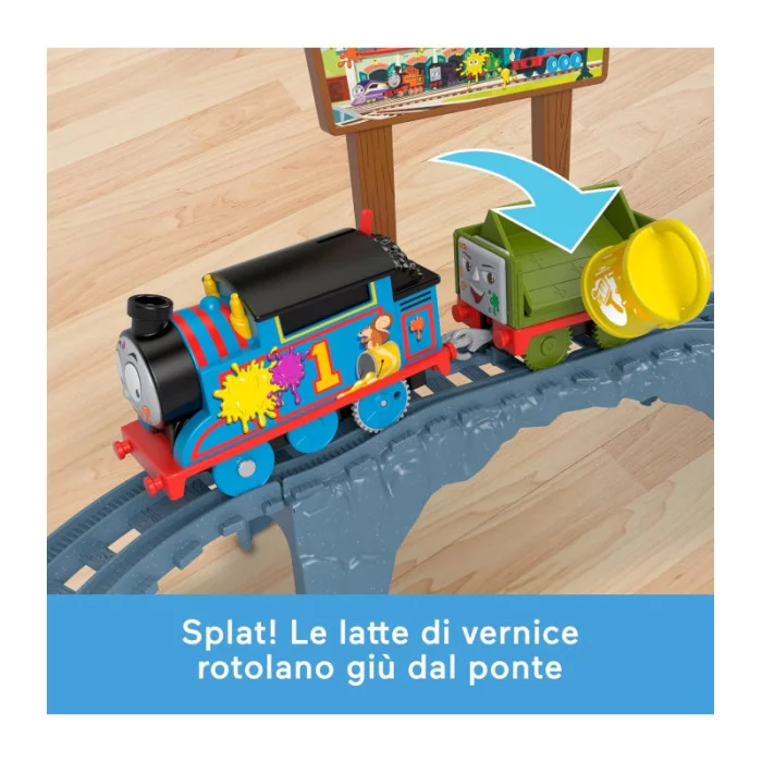 Il Trenino Thomas Pista Avventure a Colori