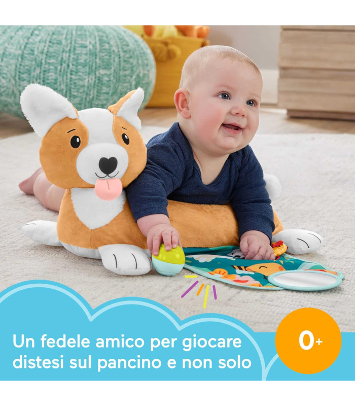 Palestrina Neonato Chamofun Tappeto Gioco Neonato, In Tummy