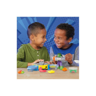 Play-Doh Marvel Set da Gioco distruggi e schiaccia di Hulk