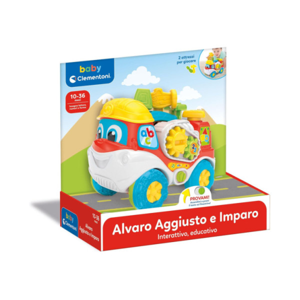 Baby Alvaro Aggiusto e Imparo Clementoni 17990